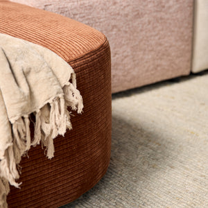Sofa – Stoffbezug, U-Silhouette, Mehrfarbig - Blocks | Starfurn