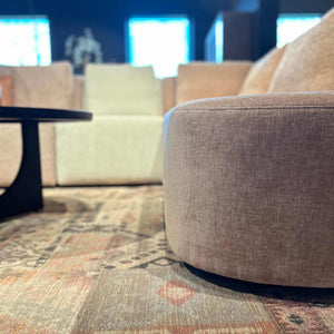 Sofa - Fabric upholstery, U-shaped, Multicolored - Blocks | Starfurn