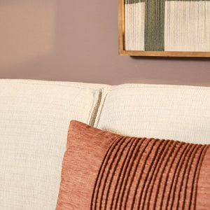 Corner Sofa – 2.5-Seater, Right Chaise, Baltimore Greige Upholstery, Modern Design – Floris | Starfurn