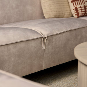 Corner Sofa – Torre 02 Fabric, 2.5-Seater, Lounge and Divan Design – Floris | Starfurn
