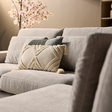 Corner Sofa – Beech Frame, Cold Foam Upholstery, Right Chaise – Jesse | Starfurn