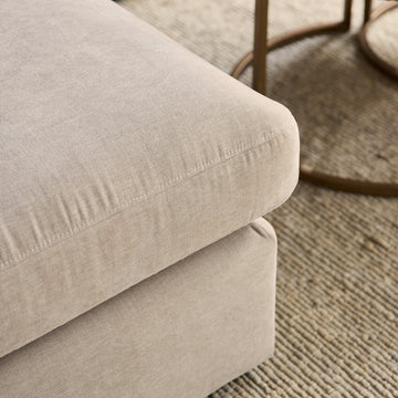 Ecksofa – 2,5-Sitzer, Ottomane rechts, Kaltformschaum Polsterung – Jesse | Starfurn