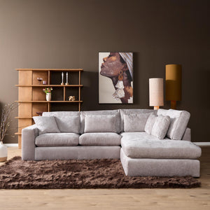 Ecksofa – Trenza 08, HR41 Kaltschaum, Kunststofffüße - Jesse | Starfurn