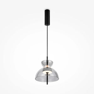 Pendant light Matt gold-colored metal frame 6 glass shades 6×G9 40W – Bangkok | Maytoni