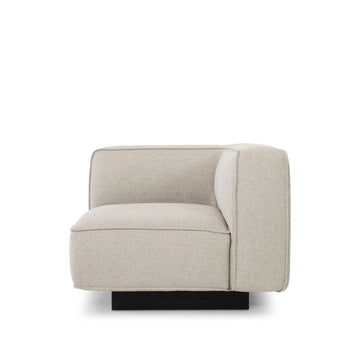 Corner Sofa - Modular Fabric Foam Core Base, Beige – Utopia | Njordec