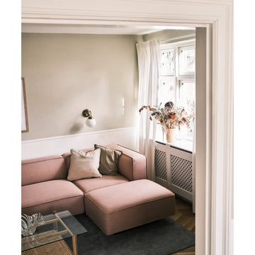 Sofa – Modular Design, High-Quality Comfort Foam, Plinth Base Look – Utopia | Njordec