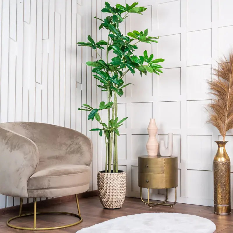 Potted artificial plants