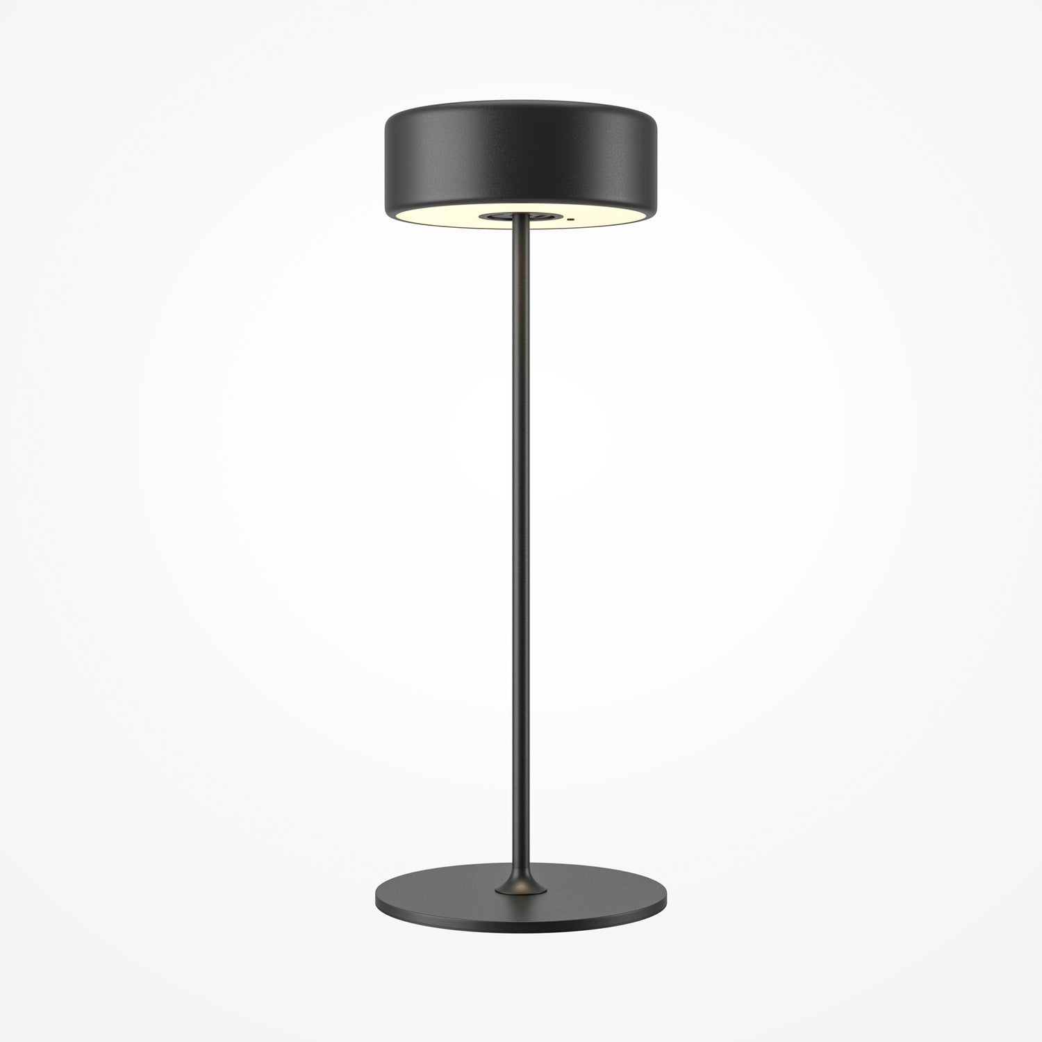 Tischleuchte Matt - Schwarzer Metallrahmen Touch - Dimmer & CCT LED 3 W – AI Collaboration | Maytoni - Esszett Luxury | Stilvolles Wohnen mit Charakter