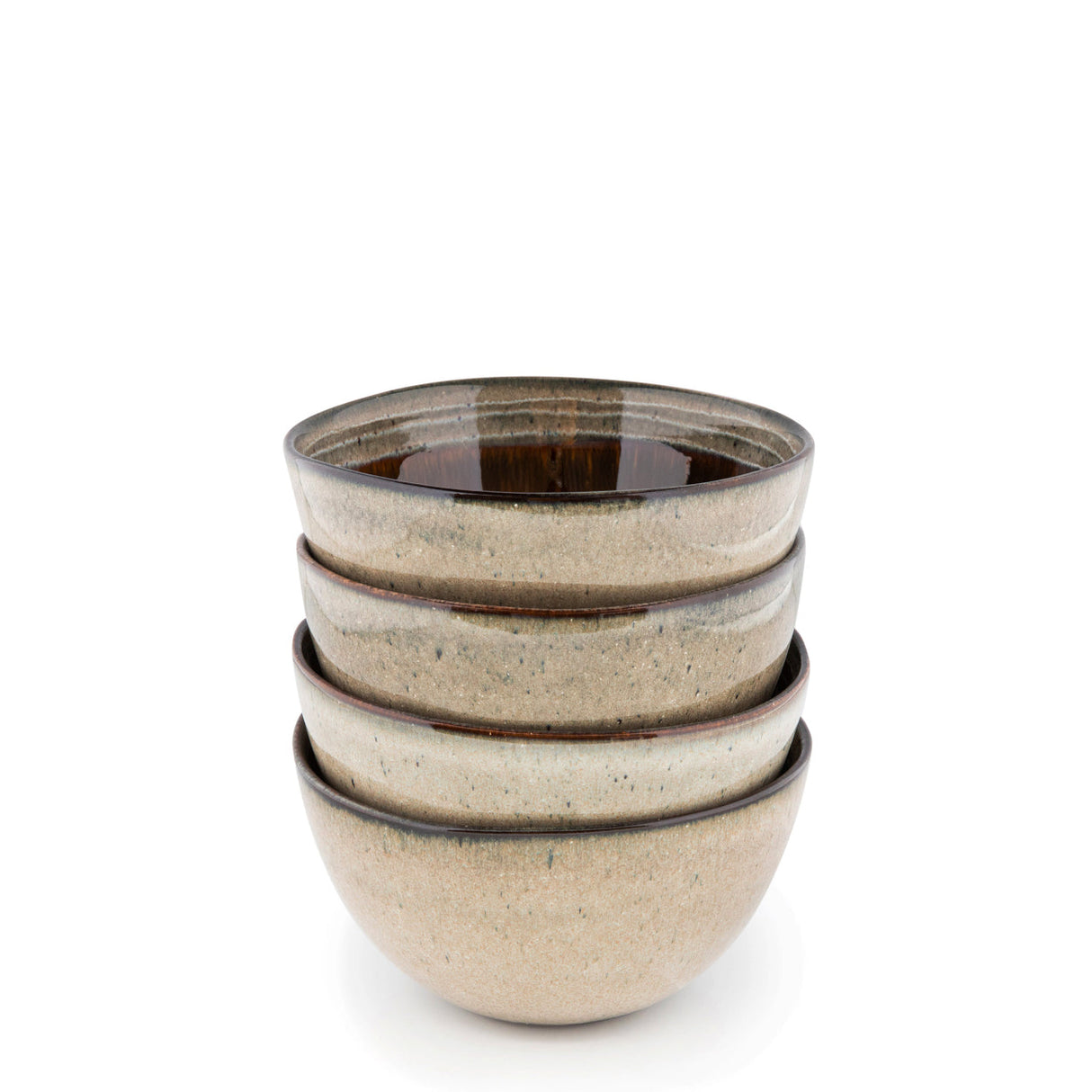 Müslischale – Steingut Material, Künstlerisches Design, Mehrfarbige Glasur, M – Comporta | Bazar Bizar Antwerp