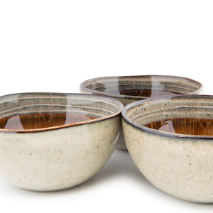 Müslischale – Steingut Material, Künstlerisches Design, Mehrfarbige Glasur, S – Comporta | Bazar Bizar Antwerp