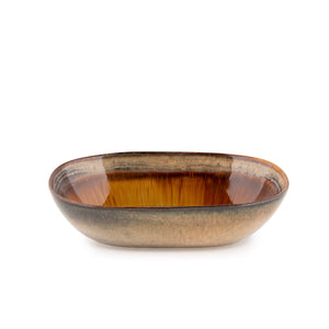 Bowl – Stoneware Material, Crazed Glaze, Handmade Surface, L – Comporta | Bazar Bizar Antwerp