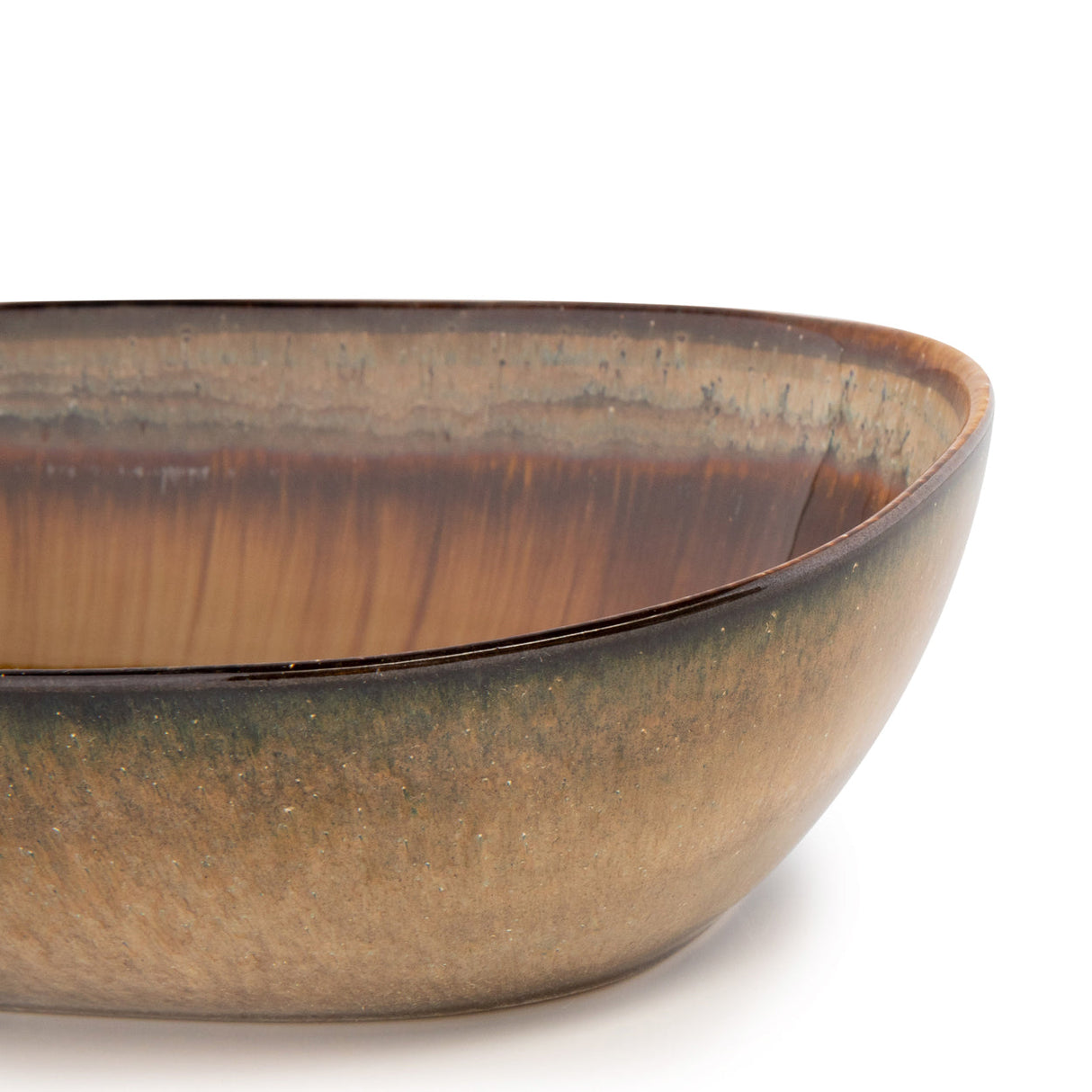 Bowl – Stoneware Material, Crazed Glaze, Handmade Surface, L – Comporta | Bazar Bizar Antwerp