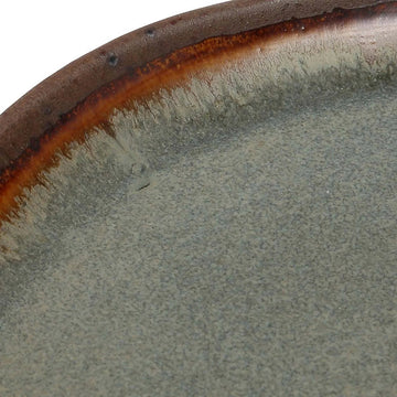 Salad plate – Portuguese Stoneware, Handmade Ceramic Surface, Multicoloured Glaze – Côa | Bazar Bizar Antwerp