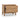 Nachttisch – Massives Eschenholz, Lamellen Frontdesign, Zwei Schubladen, Flaxen Farbton – Tanner | Modus Furniture International