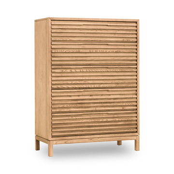 Chest of Drawers - Solid Maple, Full-Extension Drawers, Removable Felt Inserts – Tanner | Modus Furniture International