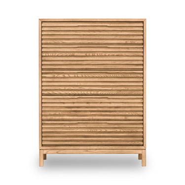 Kommode - Massivholz-Ahorn, Vollauszug-Schubladen, Herausnehmbare Filzeinsätze – Tanner | Modus Furniture International