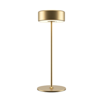 Tischleuchte Glasfuß Goldener Kopf & Touch - Dimmer – AI Collaboration | Maytoni - Esszett Luxury | Stilvolles Wohnen mit Charakter