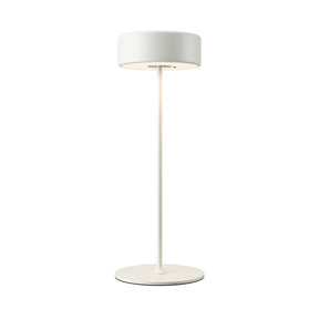 Tischleuchte Transparente Glasvase Weißer Metallkopf & Touch - Dimmer – AI Collaboration | Maytoni - Esszett Luxury | Stilvolles Wohnen mit Charakter