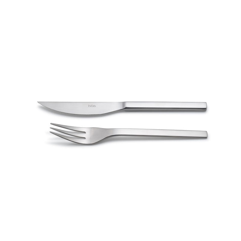 Steak Cutlery - Forged Stainless Steel with Serrated Edge | höfats