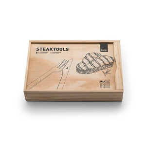 Steak Cutlery - Forged Stainless Steel with Serrated Edge | höfats