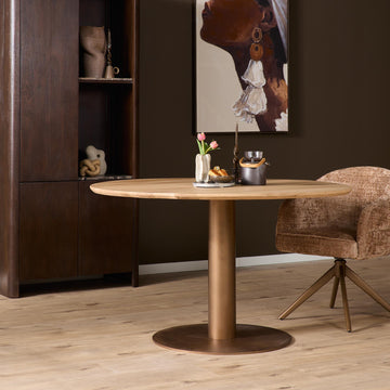 Table Leg – Bronze Finish, Modern Design, Metal Construction | Starfurn