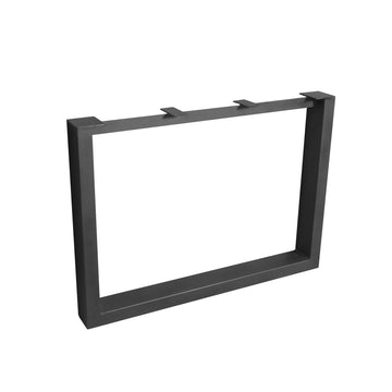 Table Legs – Metal, Black Finish, U-Shaped | Starfurn