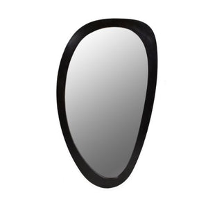 Mirror – Mango Wood Frame, Glass Surface, Irregular Shape – Lou | Starfurn
