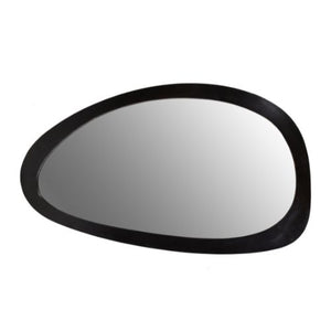Mirror – Mango Wood Frame, Glass Surface, Irregular Shape – Lou | Starfurn