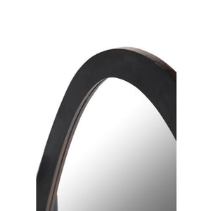 Mirror – Mango Wood Frame, Glass Surface, Irregular Shape – Lou | Starfurn