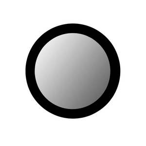 Mirror – Round Design, Mango Wood Frame, Glass Surface – Dide | Starfurn