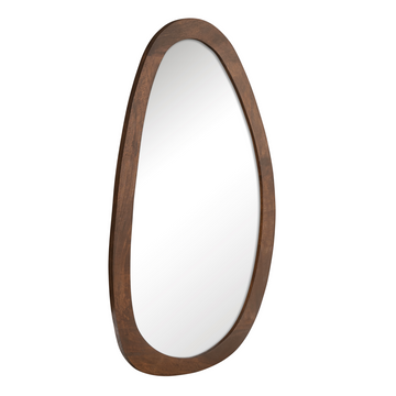 Mirror – Mango wood, Brown finish, Organic – Lou | Starfurn