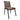 Dining Chair – Industrial Design, Brown Faux Leather, Steel Frame – Tivoli | Starfurn