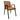 Dining Chair – Armrest Design, Microleather Upholstery, Metal Frame – Tivoli | Starfurn