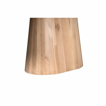 Esszimmertisch - Eichenholz Natur, Oval Form, Stabiles Gestell, 210 cm – Riga | Starfurn