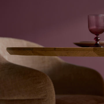Dining Table - Natural Oak, Oval Top, Modern Legs, Self-Assembly - Riga | Starfurn