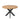 Dining Table - Solid Mango Wood, Black Metal, Round Shape - Dakota | Starfurn