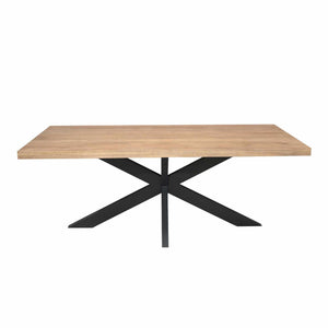 Dining Table – Rectangular Design, Natural Color, Mango Wood – Dakota | Starfurn
