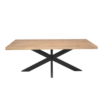 Dining Table – Rectangular Design, Natural Color, Mango Wood – Dakota | Starfurn