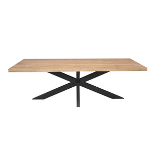 Dining Table – Rectangular Design, Natural Color, Mango Wood – Dakota | Starfurn