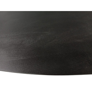 Esszimmertisch - Mangoholz Schwarz, Ovale Form, Matrix Gestell, 210 cm – Brandy | Starfurn
