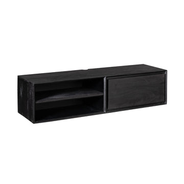 TV Cabinet – Wall-Mounted, Mango Wood, Modern Design – Ambiance | Starfurn