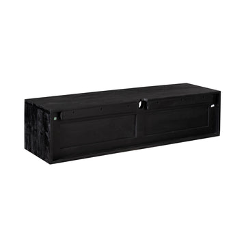 TV Cabinet – Wall-Mounted, Mango Wood, Modern Design – Ambiance | Starfurn