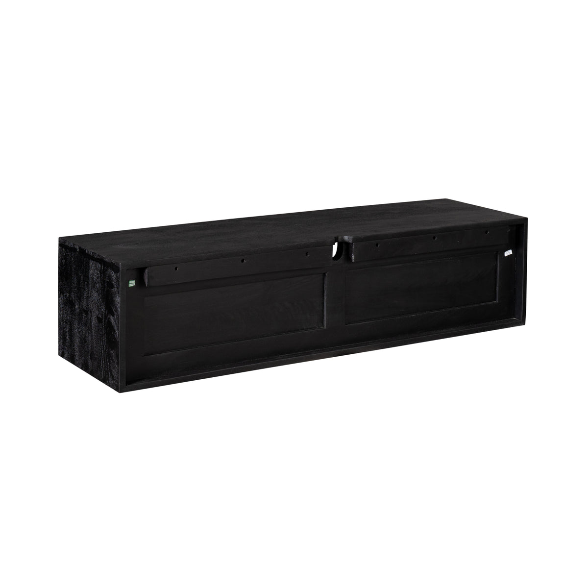 TV Cabinet – Wall-Mounted, Mango Wood, Modern Design – Ambiance | Starfurn