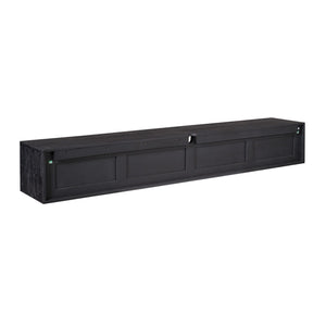 TV Furniture – Black Surface, Mango Wood Material, Floating Design – Ambiance | Starfurn