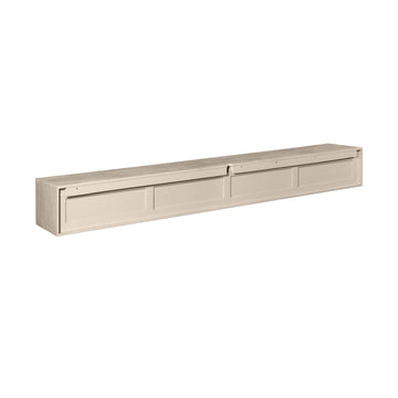 TV-Möbel - Mangoholz Sand, Grifflose Schubladen, Schwebendes Design, 240 cm – Ambiance | Starfurn