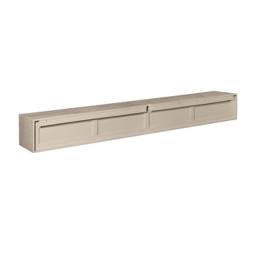 TV Unit – Wall-mounted, Mango Wood, Generous Design – Ambiance | Starfurn