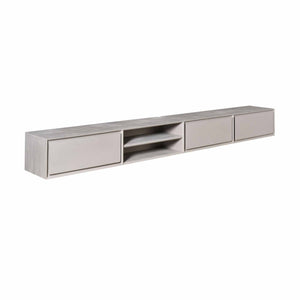 TV Furniture – Modern Design, Taupe Color, Mango Wood – Ambiance | Starfurn