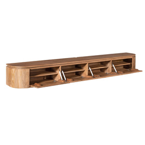 TV Furniture - Modern Design, Natural Color, Mango Wood - Excellent | Starfurn