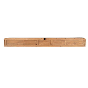 TV-Möbel - Mangoholz Natur, Schwebendes Design, Fünf Türen, 280 cm – Excellent | Starfurn