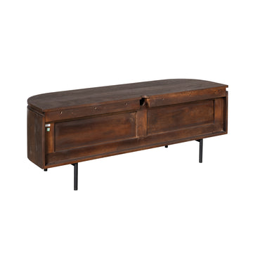 TV Unit – Mango Wood, Metal Frame, Modern Design – Excellent | Starfurn